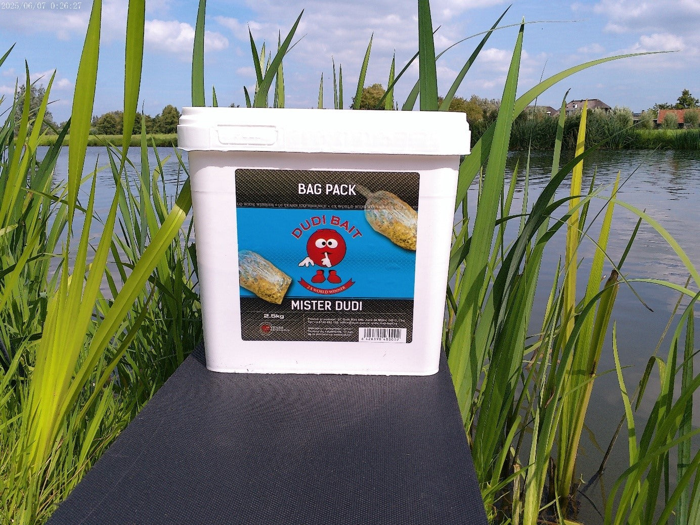 Dudi Bait Bagmix Pack Mister Dudi 2.5kg (Bagmix + Liquid)