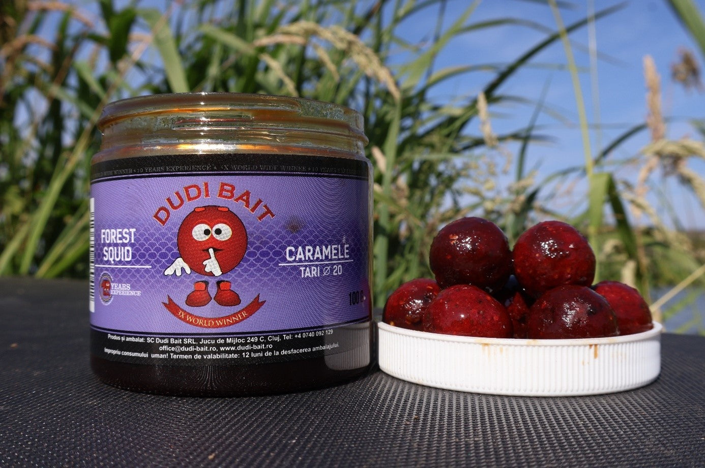 Dudi Bait Hookbait Glugged Forest Squid