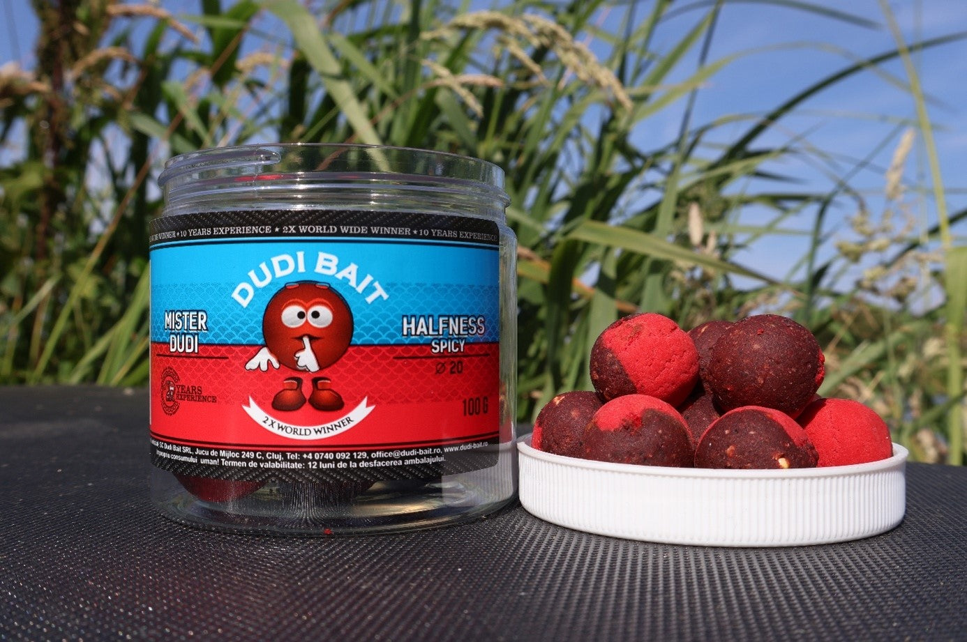 Dudi Bait Hook bait Halfness "Mister Dudi" Spicy